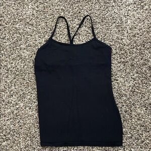 Lululemon Athletica Sleek Black Tank Top